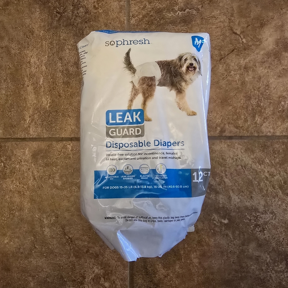 White | SOPHRESH | Leak Guard Disposable Diapers